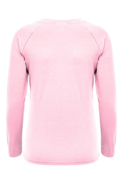 Parfait Pink MAYA z długimi rękawami tył.jpg