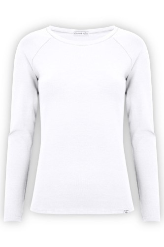 Brilliant White MAYA z długimi rękawami przód.jpg