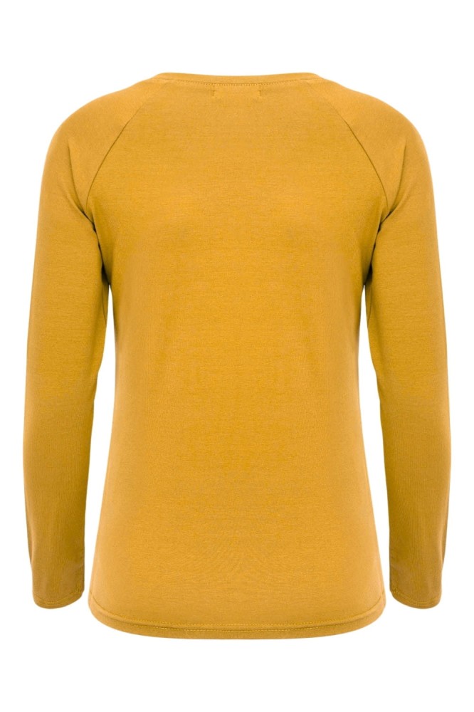 Bright Gold MAYA z długimi rękawami tył.jpg