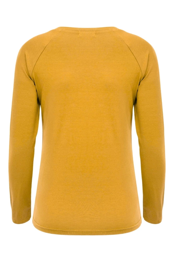 Bright Gold MAYA z długimi rękawami tył.jpg