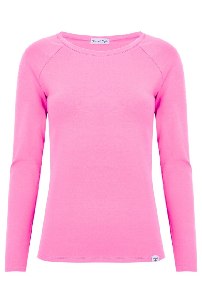 Aurora Pink MAYA z długimi rękawami przód.jpg