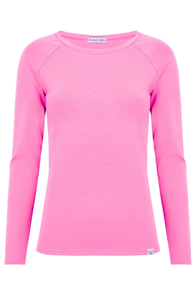 Aurora Pink MAYA z długimi rękawami przód.jpg