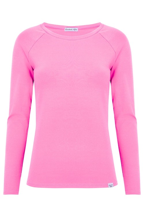 Aurora Pink MAYA z długimi rękawami przód.jpg