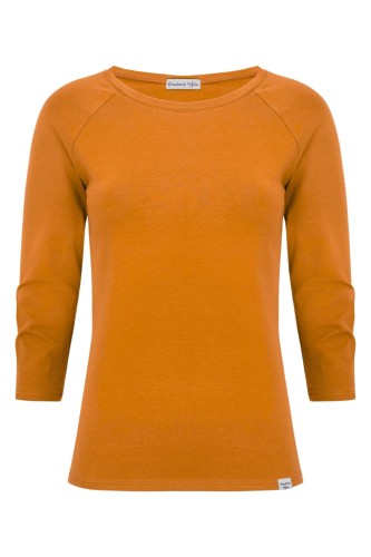 Golden Ochre MAYA z rękawami 3:4 przód.jpg