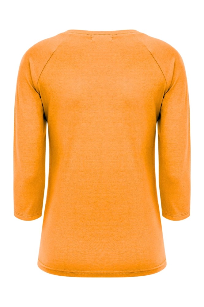 Blazing Orange MAYA z rękawami 3:4 tył.jpg