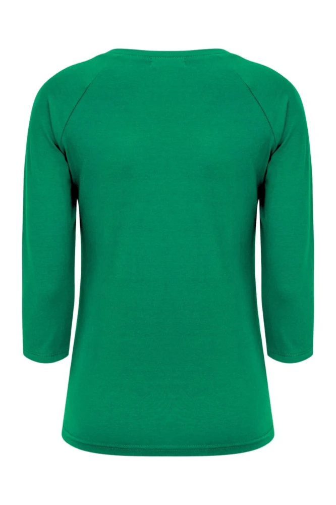 Deep Green MAYA z rękawami 3:4 tył.jpg