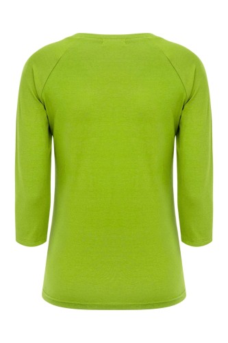 Greenery MAYA z rękawami 3:4 tył.jpg