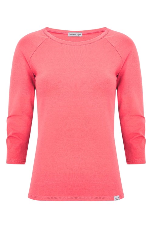 Sunkist Coral MAYA z rękawami 3:4 przód.jpg