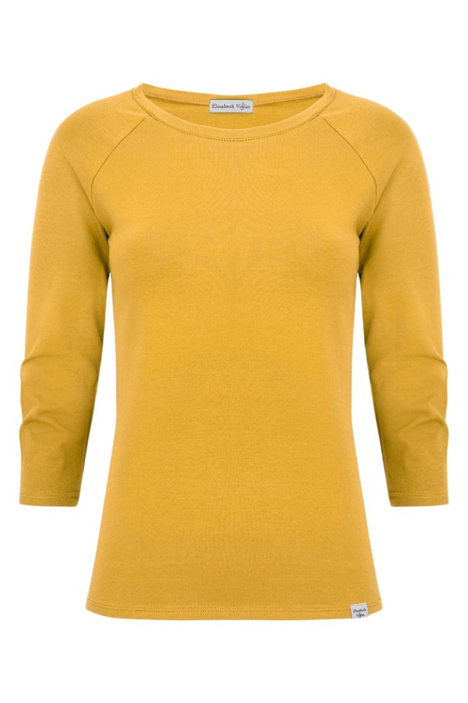 Mineral Yellow MAYA z rękawami 3:4 przód.jpg