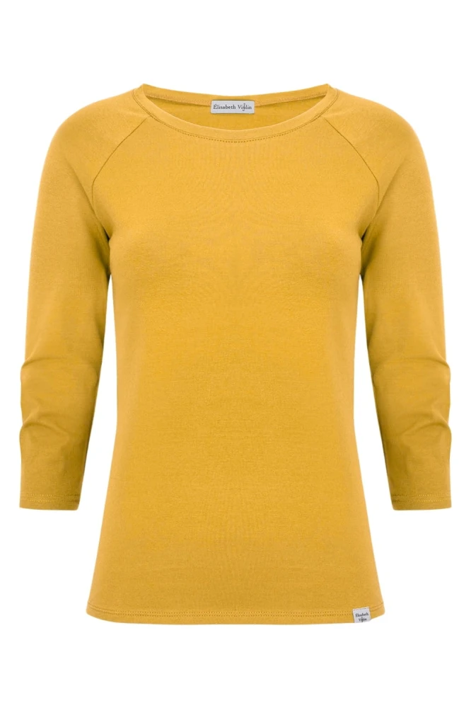 Mineral Yellow MAYA z rękawami 3:4 przód.jpg