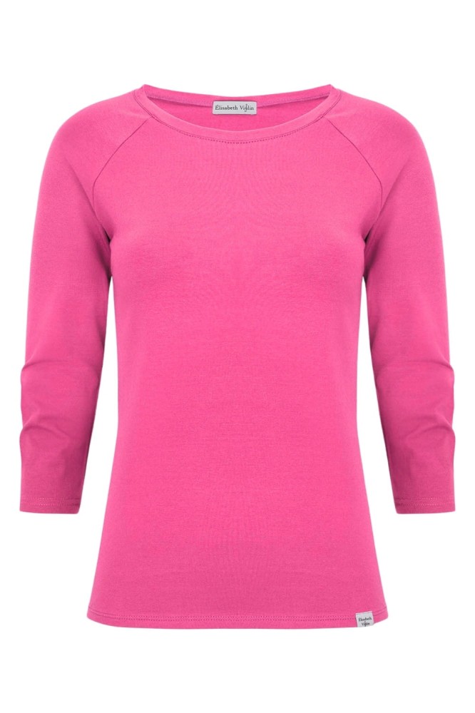 Shocking Pink MAYA z rękawami 3:4 przód.jpg