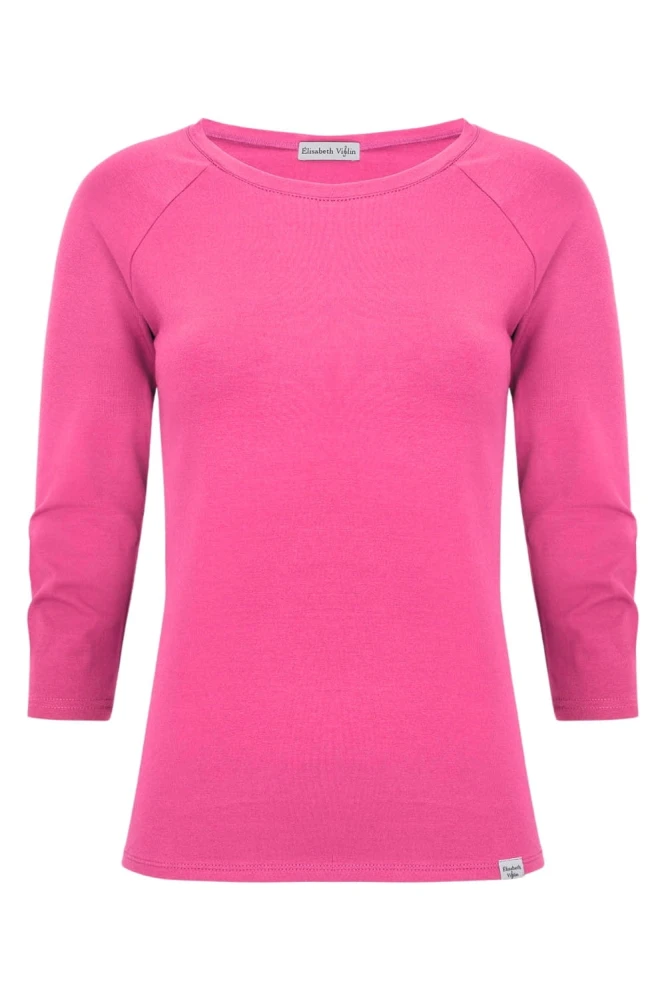 Shocking Pink MAYA z rękawami 3:4 przód.jpg