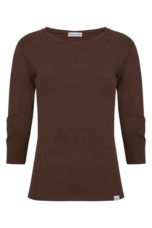 Chestnut MAYA z rękawami 3:4 przód.jpg