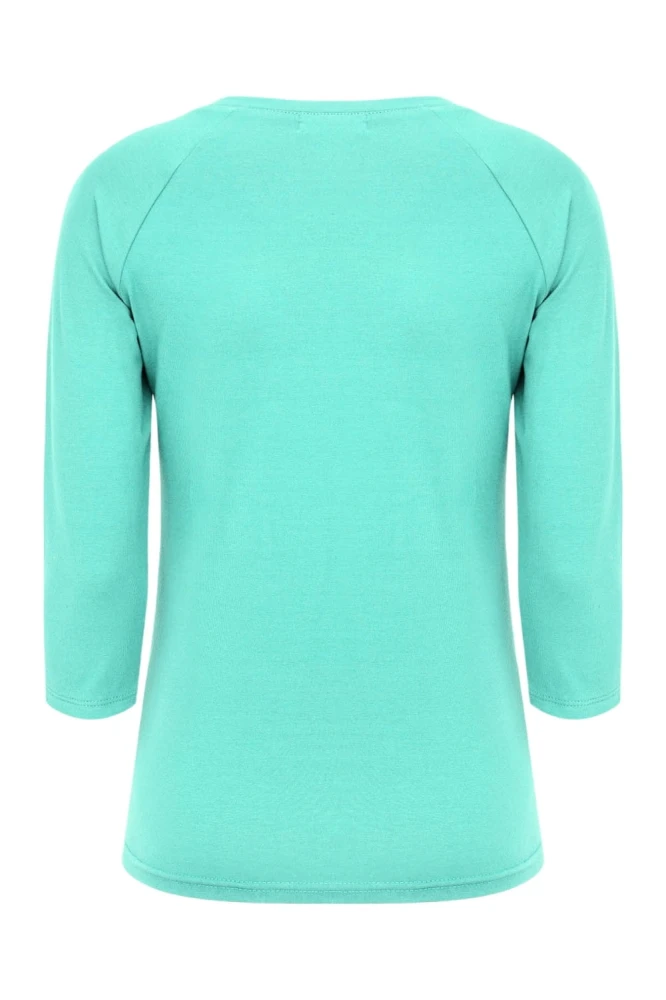 Blue Turquoise MAYA z rękawami 3:4 tył.jpg