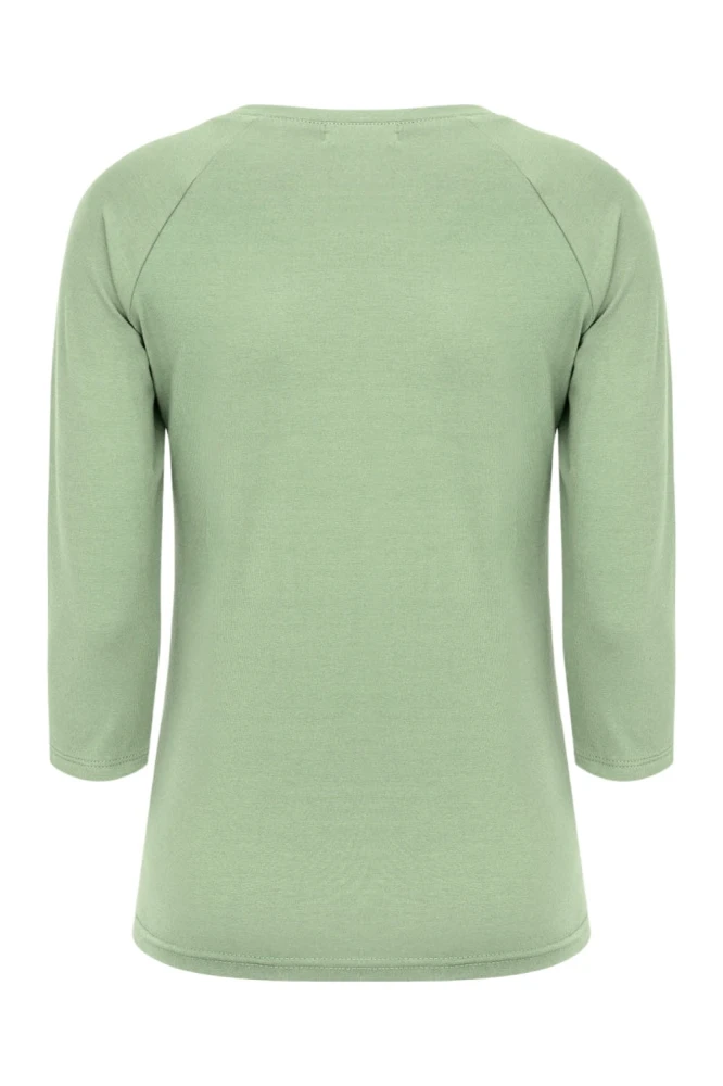 Iceberg Green MAYA z rękawami 3:4 tył.jpg