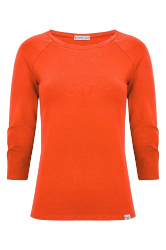 Flame Scarlet MAYA z rękawami 3:4 przód.jpg