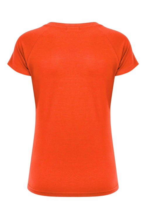 Flame Scarlet MAYA z krótkimi rękawami tył.jpg