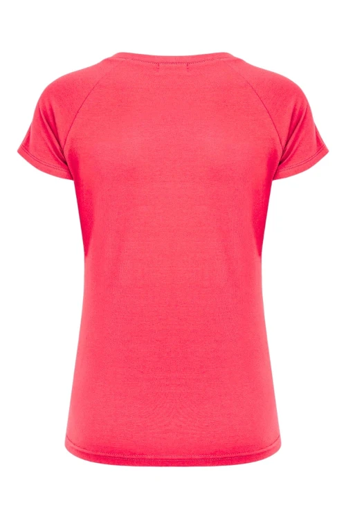 Rouge Red MAYA z krótkimi rękawami tył.jpg