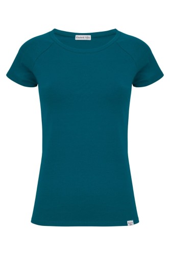 Moroccan Blue MAYA z krótkimi rękawami przód.jpg