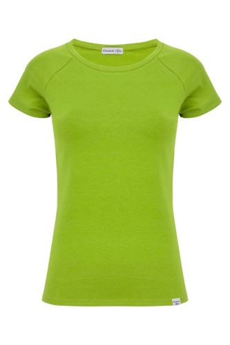 Greenery MAYA z krótkimi rękawami przód.jpg