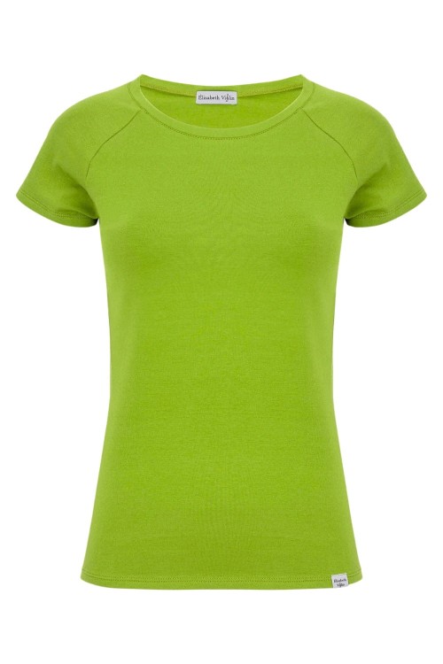 Greenery MAYA z krótkimi rękawami przód.jpg