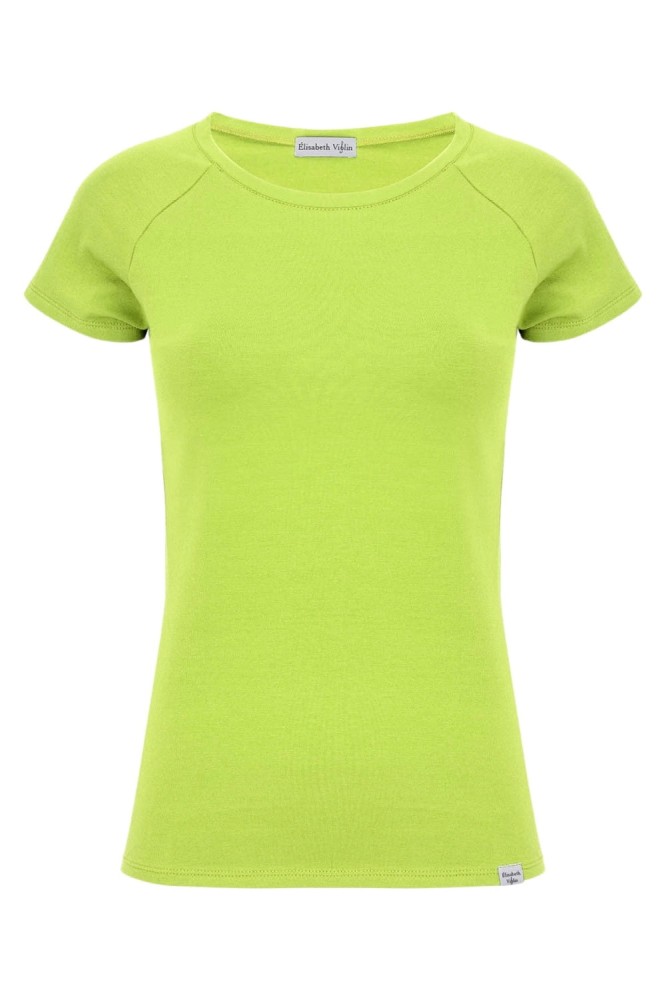 Green Glow MAYA z krótkimi rękawami przód.jpg
