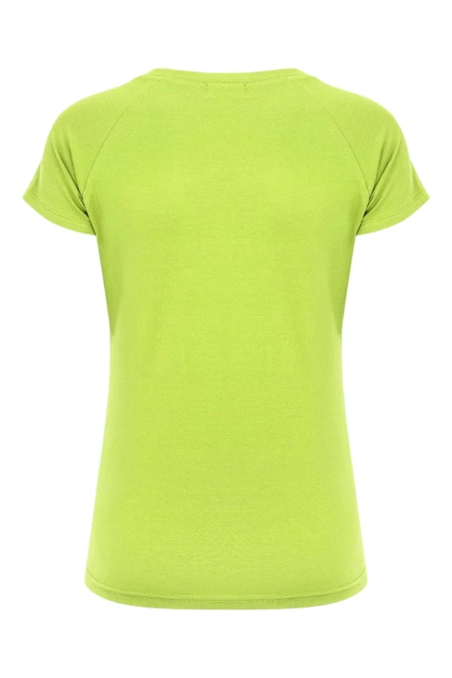 Green Glow MAYA z krótkimi rękawami tył.jpg