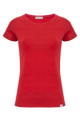 Scarlet Sage MAYA z krótkimi rękawami przód.jpg