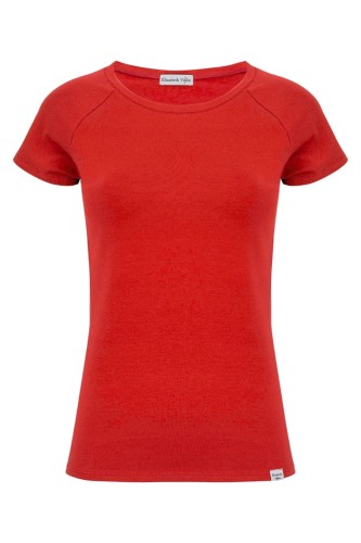 Mars Red MAYA z krótkimi rękawami przód.jpg