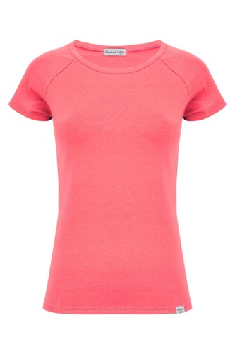 Sunkist Coral MAYA z krótkimi rękawami przód.jpg