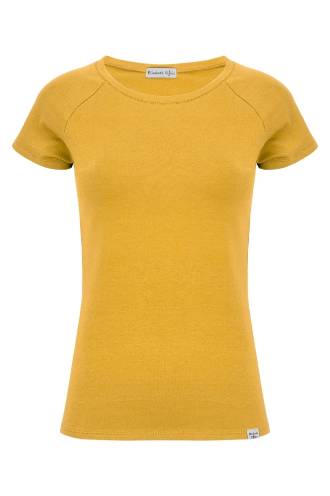 Mineral Yellow MAYA z krótkimi rękawami przód.jpg