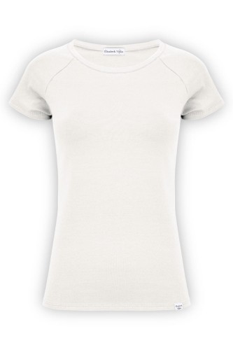 Star White MAYA z krótkimi rękawami przód.jpg