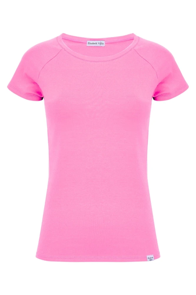 Aurora Pink MAYA z krótkimi rękawami przód.jpg
