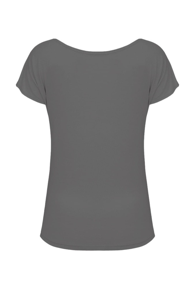 MERLIA z krótkimi rękawami Charcoal Gray tył.jpg