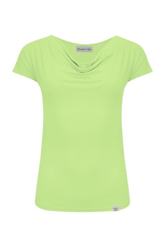 MERLIA z krótkimi rękawami Sap Green przód.jpg