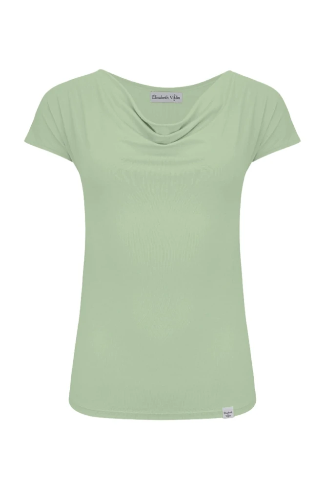 MERLIA z krótkimi rękawami Iceberg Green przód.jpg