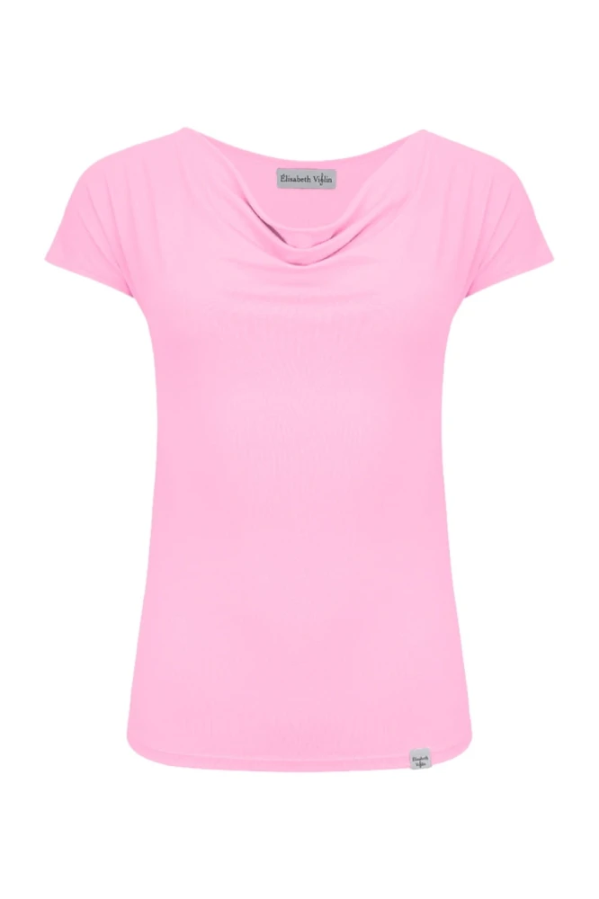 MERLIA z krótkimi rękawami Sea Pink przód.jpg