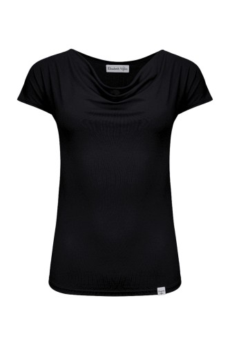 MERLIA z krótkimi rękawami Black przód.jpg