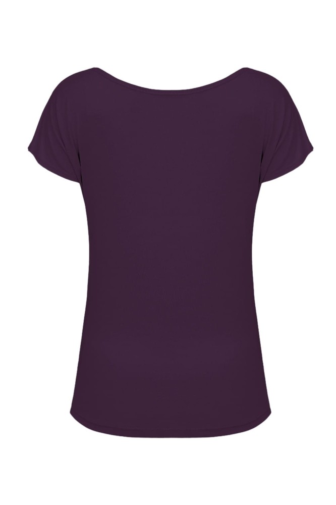 MERLIA z krótkimi rękawami Plum Purple tył.jpg