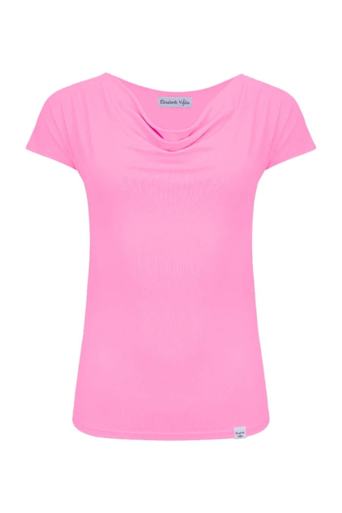MERLIA z krótkimi rękawami Aurora Pink przód.jpg
