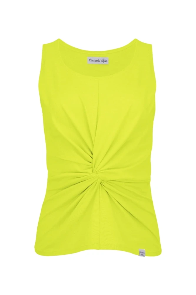 MIXY bez rękawków Bright Chartreuse przód.jpg
