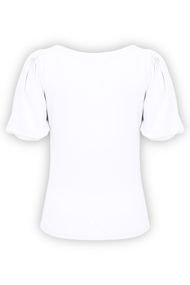 VIVA z krótkimi rękawami Brilliant White tył.jpg