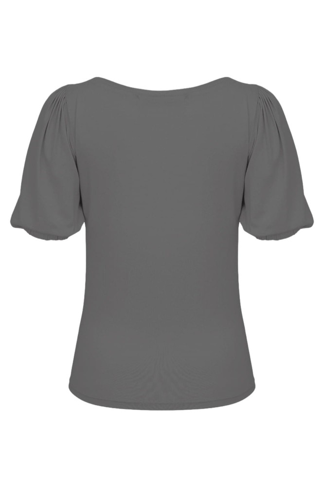 VIVA z krótkimi rękawami Charcoal Gray tył.jpg