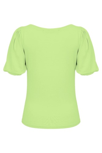 VIVA z krótkimi rękawami Sap Green tył.jpg