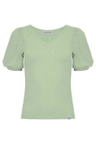 VIVA z krótkimi rękawami Iceberg Green przód.jpg