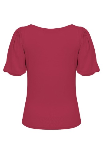 VIVA z krótkimi rękawami Red Bud tył.jpg