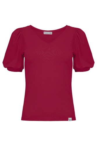 VIVA z krótkimi rękawami Jalapeño Red 2.0 przód.jpg