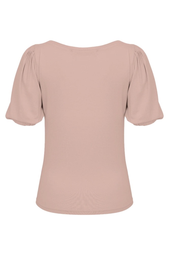 VIVA z krótkimi rękawami Warm Taupe tył.jpg