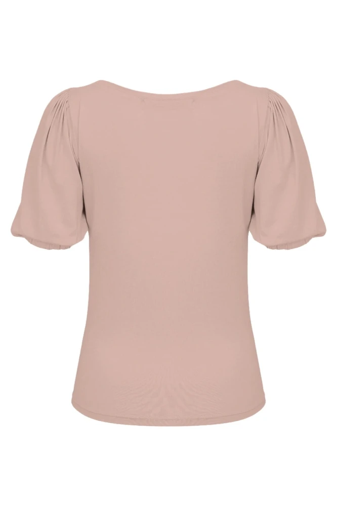 VIVA z krótkimi rękawami Warm Taupe tył.jpg