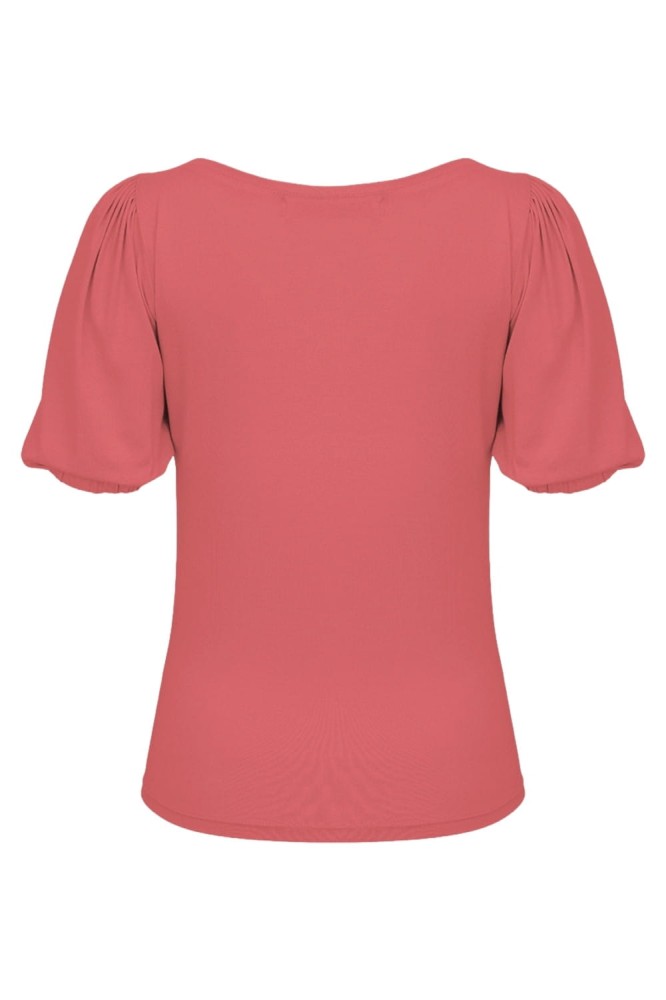 VIVA z krótkimi rękawami Garnet Rose tył.jpg